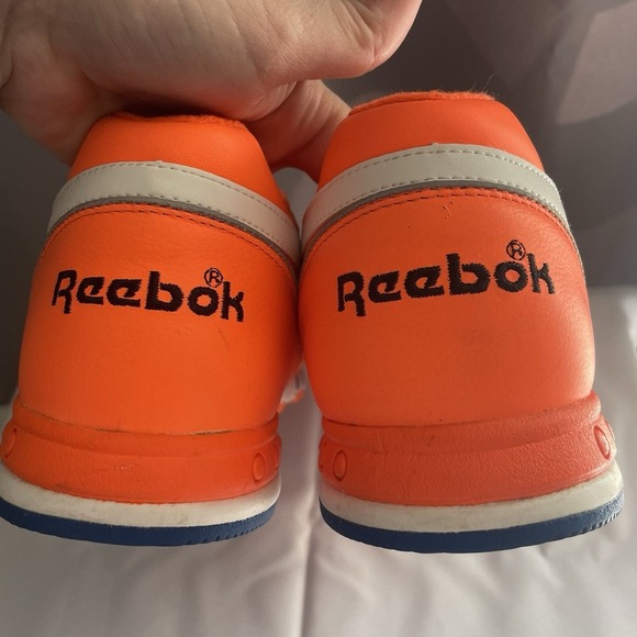 CLASSIC REEBOK ERS 2000 Style #951948 ORANGE BLUE WHITE Mens Size US 10.5 - Picture 2 of 7